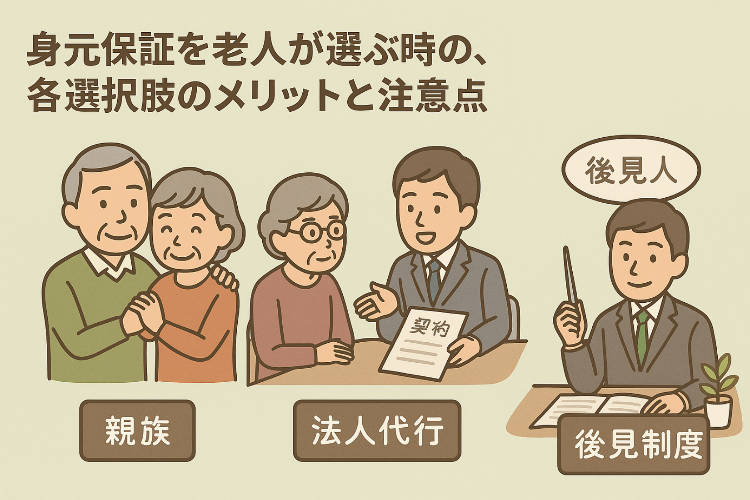 身元保証を老人が使う時のメリットは?